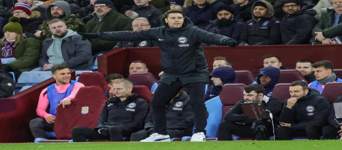 Brighton manager Fabian Hurzeler praised his side's performance