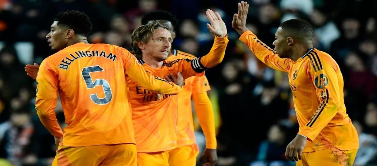 Real Madrid reversed Valencia Modric: Such a victory will help fight for the championship
