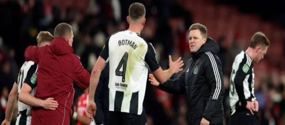 Newcastle United won their first away game, but coach Howe still believes the game is undecided