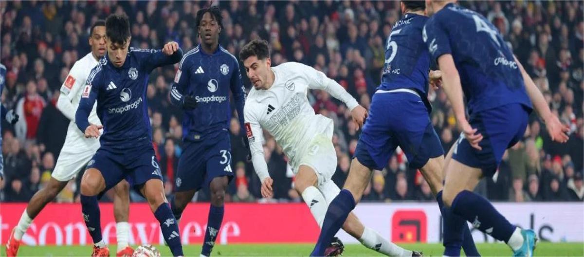 英格兰足总杯——达洛特被罚下场　曼联点球战5比3战胜阿申纳