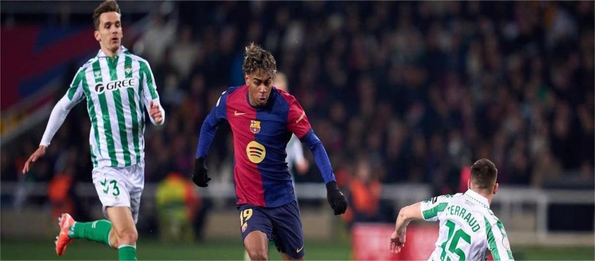 西班牙国王杯——5比1战胜皇家贝蒂斯　巴塞罗那晋级8强