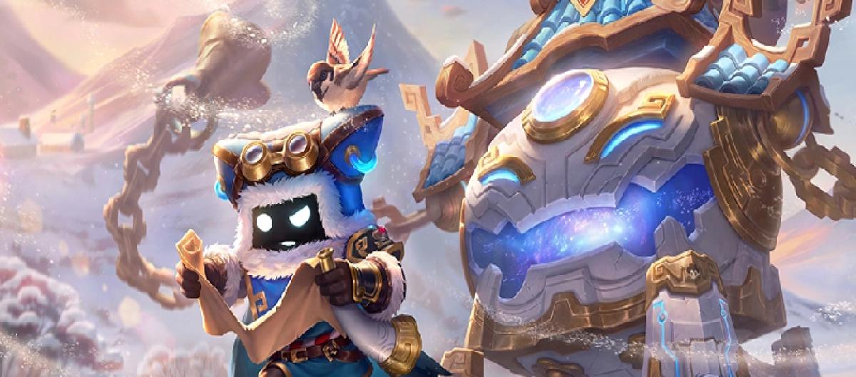 In the S38 season skin, Taiyi Zhenren transforms into a traveler in the snowy wilderness.