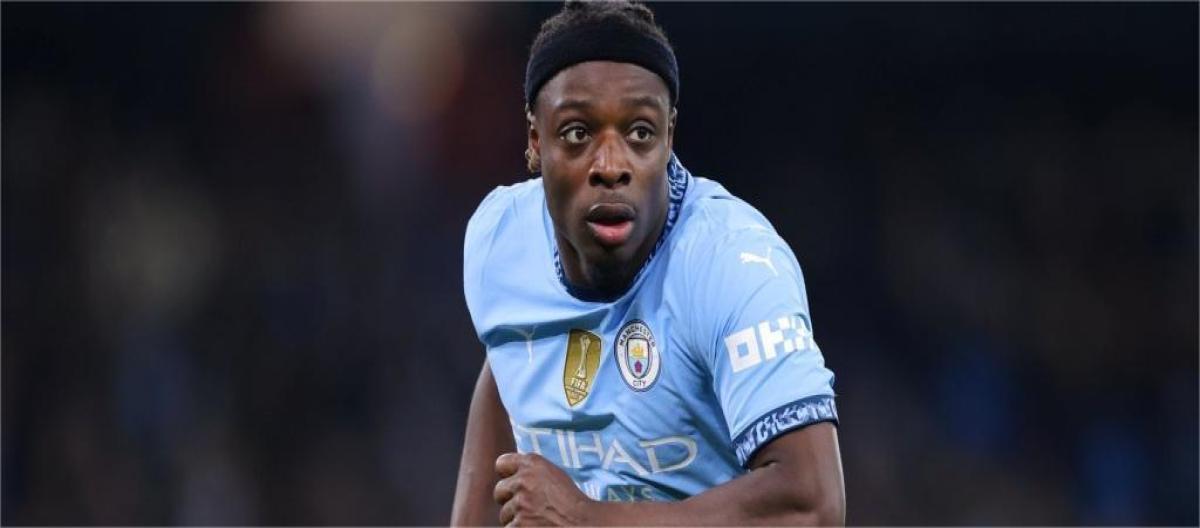 Manchester City midfielder Doku will miss the game against Brugge