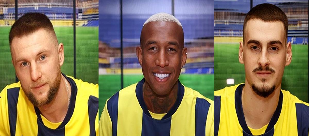 Fenerbahçe complete the signing of Paris Saint-Germain defender Milan Škriniar, Al-Nassr attacking midfielder Talisca and Red Star Belgrade defender Ognjen Mimović..