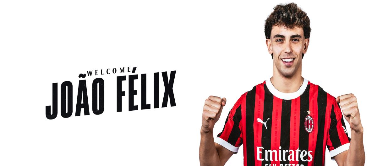 Chelsea's Portugal international forward João Félix joins AC Milan on-loan..