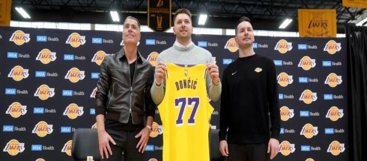 Luka Doncic admits he was shocked by trade to Los Angeles Lakers