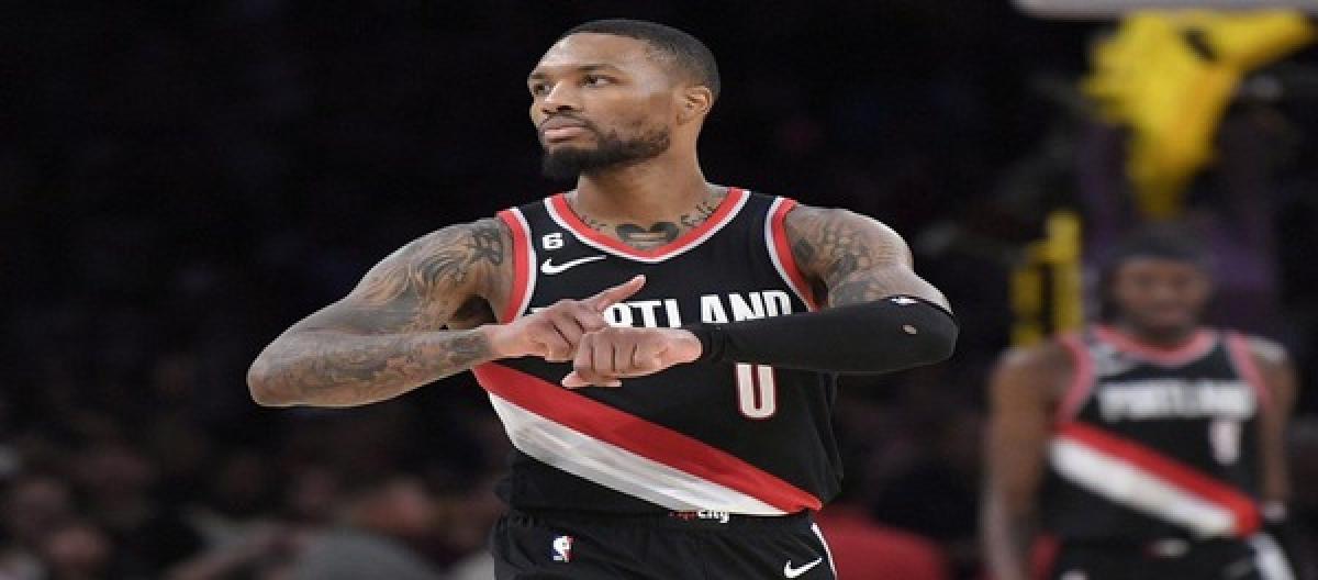 Lillard aims to win three consecutive three-point contests and tie Bird &amp; Hodges' record