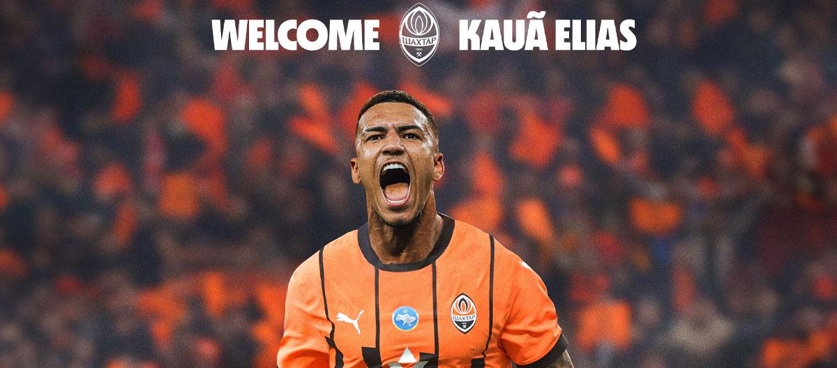 Shakhtar Donetsk officially announce the signing of Brazil U19s international center forward wonderkid Kauã Elias from Fluminense..