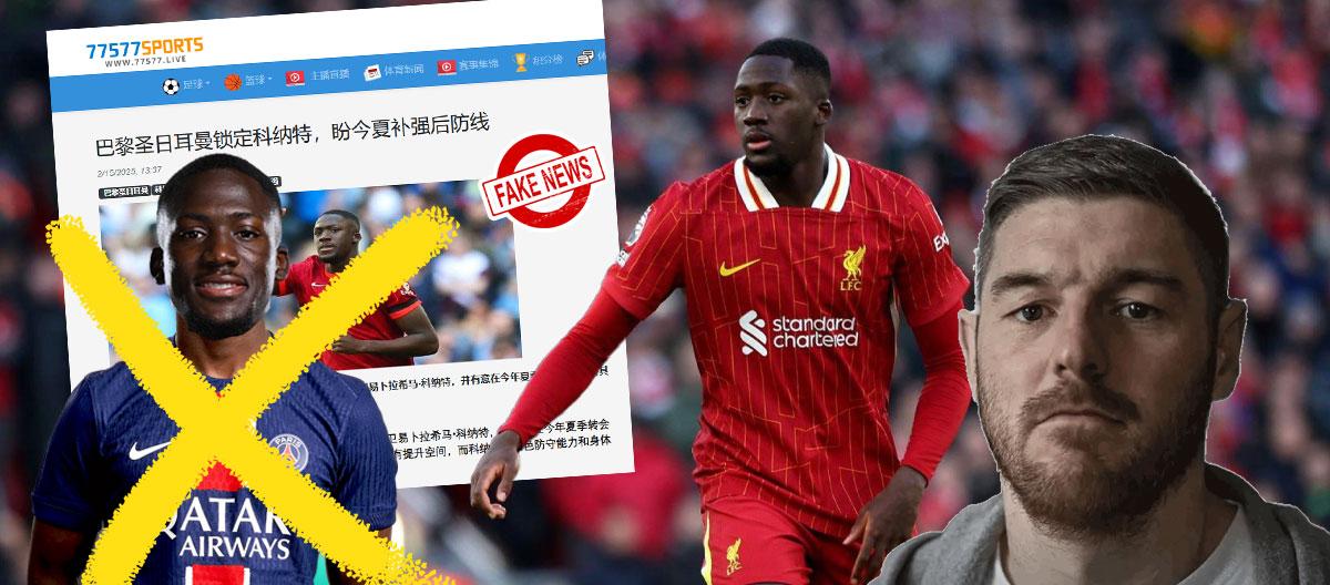 Our website's notorious female rumour monger "Ms. Plan To" was once again slammed for hyping up fake news which claimed that Paris Saint-Germain has "locked their target" on signing Liverpoo