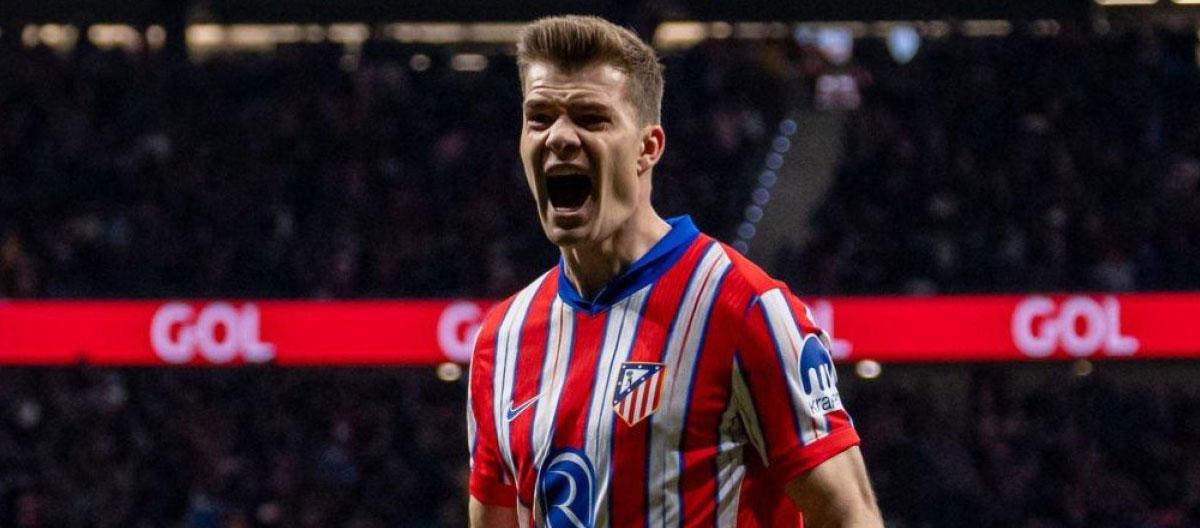 ◤La Liga◢ Alexander Sørloth scores to rescue 10-men Atlético Madrid with a late 1-1 draw against Celta Vigo..