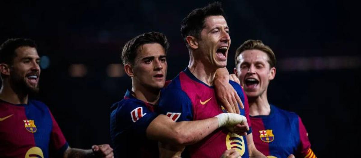 La Liga - Barcelona wins 1-0 and returns to the top of the standings