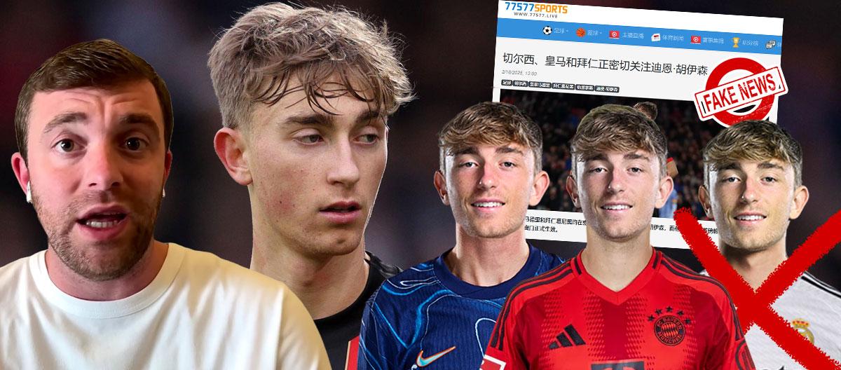 Our website's female rumour monger "Ms. Hype Up" criticized by Fabrizio Romano again for deliberately distorting his related reports by claiming that Real Madrid was "closely monitoring the 