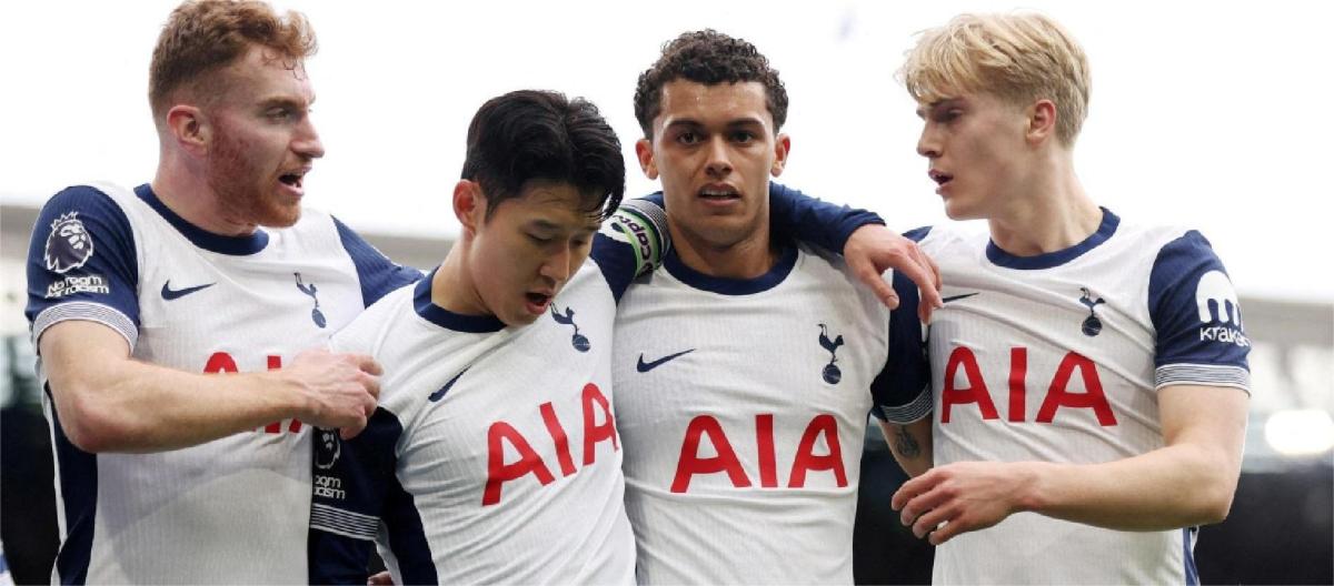 Premier League - Brennan Johnson scores twice as Tottenham Hotspur beat Ipswich 4-1