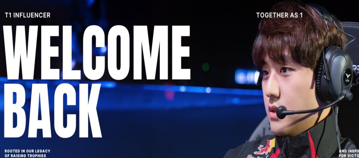 Former League of Legends ADC player Bang returns to T1 and will start a new journey as a streamer