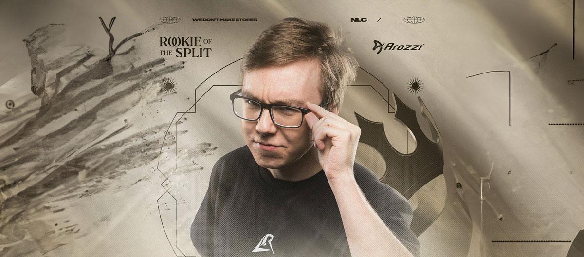 Los Ratones top laner Baus selected as NLC winter season's Rookie of the Split..