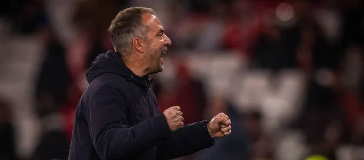 汉西·弗利克对球队的防守表现感到非常满意