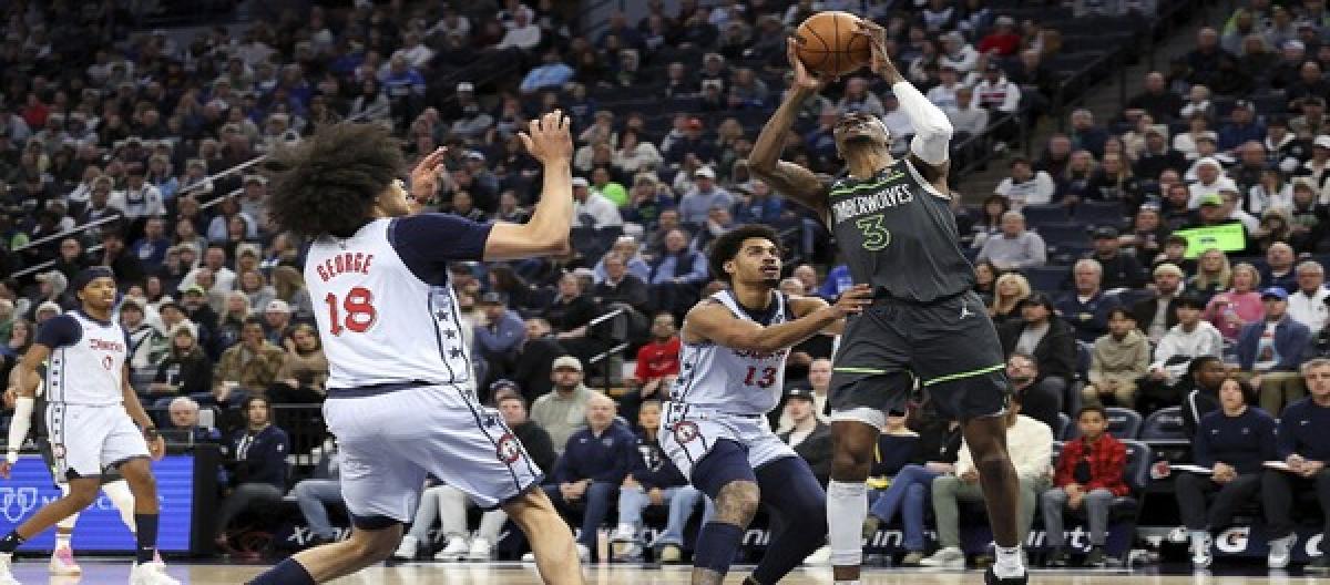 Wizards narrowly beat Jazz! Sarr 21+5+4, George 23 points, Wizards multiple points bloom to end losing streak