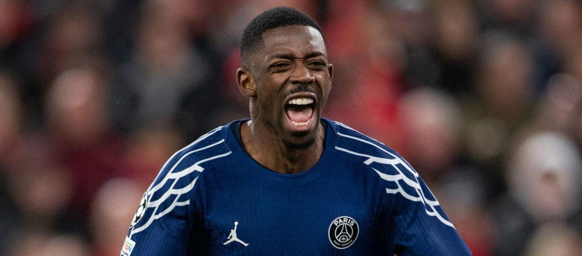 ◤UEFA Champions League◢ Record-breaking Ousmane Dembélé scores and sends Paris Saint-Germain to the quarter finals with a 0-1 win over Liverpool..