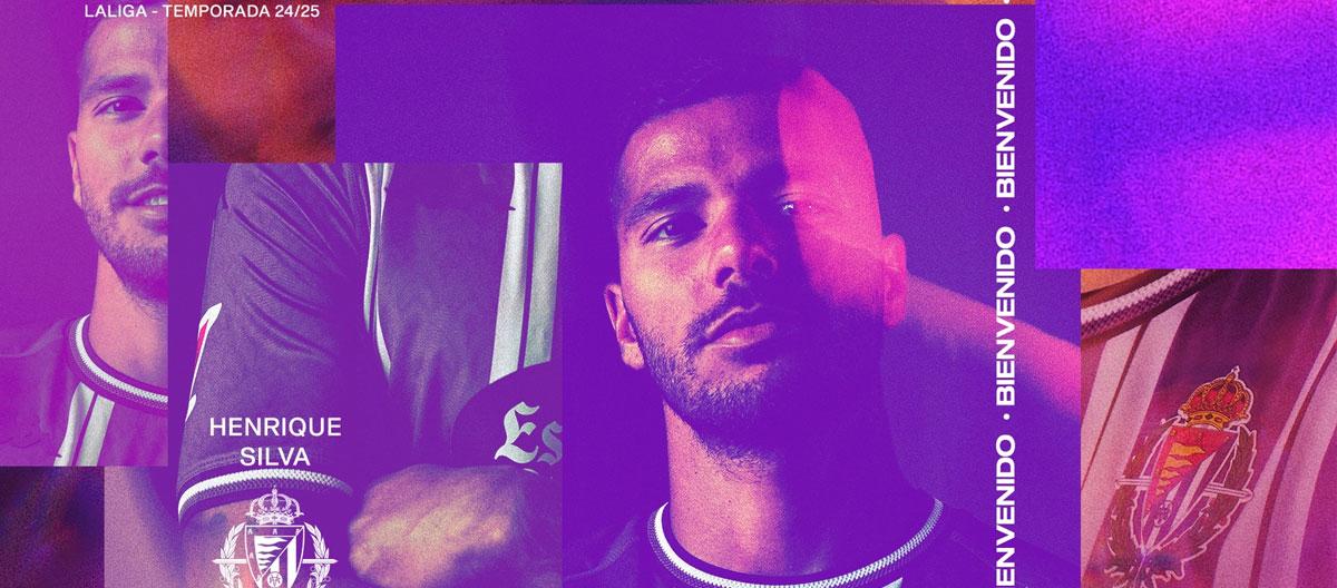 Lyon's Brazilian left midfielder Henrique Silva joins Real Valladolid on a free transfer..