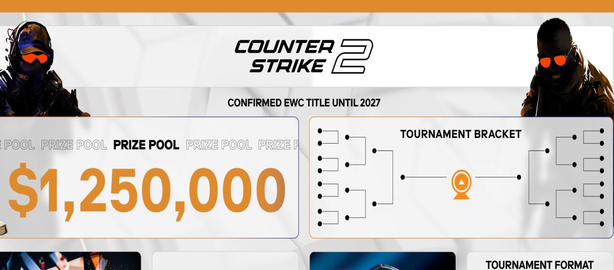 2025 Esports World Cup CS2 event details announced, 16 teams compete for $1.25 million
