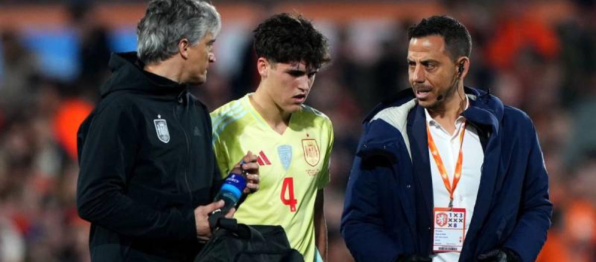 Pau Kuwarsi forced to leave Spanish national team training due to injury