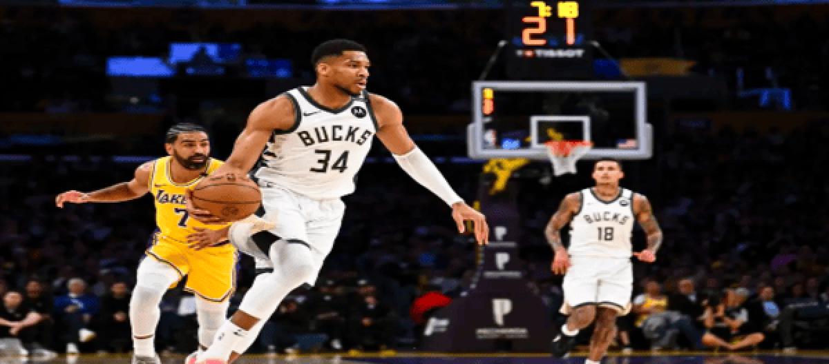 NBA regular season: Lakers lost 89-118 to Bucks and missed their fourth consecutive win