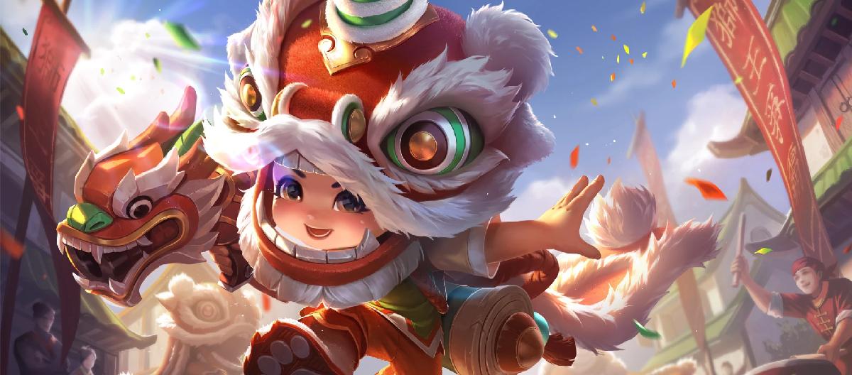 战令皮肤梯度：鲁班舞狮达天花板，白昼王子T.05