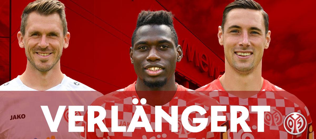 Mainz complete contract extension with Daniel Batz, Danny da Costa, Dominik Kohr..
