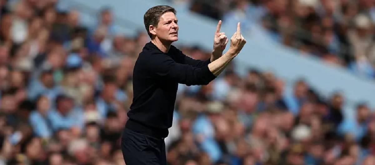 Oliver Glasner believes the team will learn lessons from the game against Manchester City