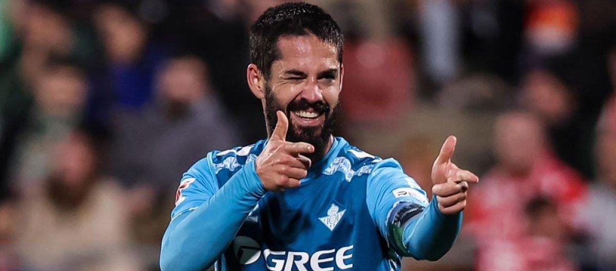 ◤La Liga◢ Isco scores and assists as Real Betis defeats Girona with a 1-3 away win..