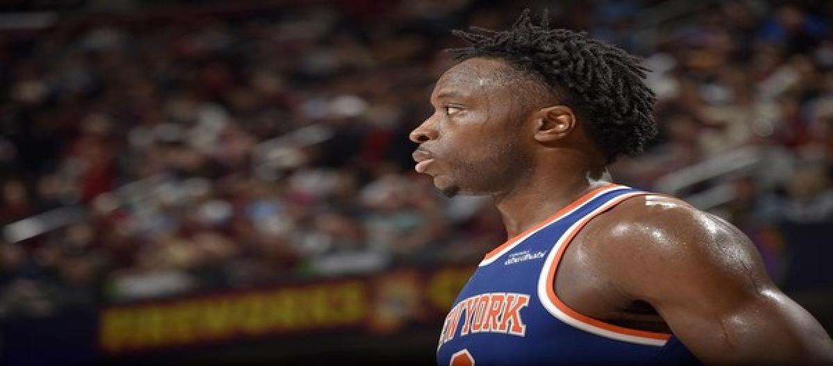 Anunoby had a cold shooting and only scored 4 points in the first half. The Knicks were in a tough battle