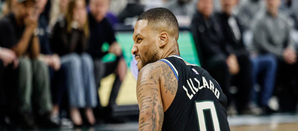 Lillard missed the playoffs in Game 4 due to injury, suspected of having a torn left Achilles tendon