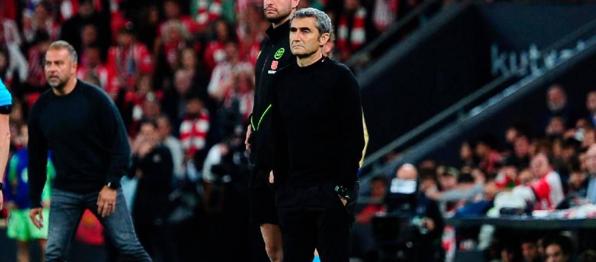 Ernesto Valverde was pleased with the team's unity during the match