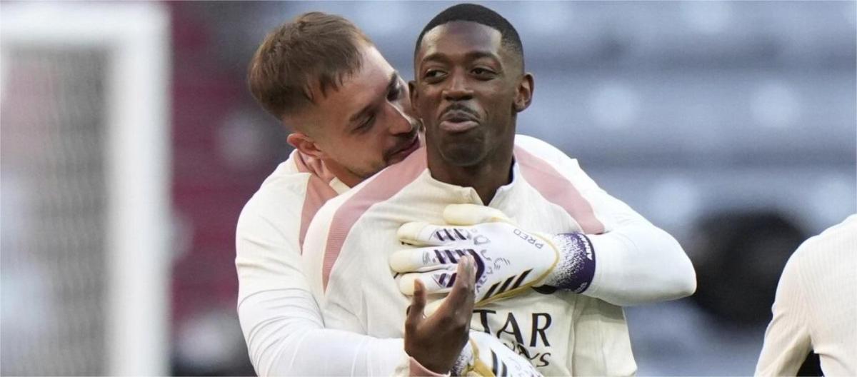 Dembélé encourages team to enjoy Champions League final