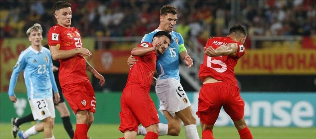 World Cup qualifiers - Alioski scores as North Macedonia draws 1-1 with Belgium