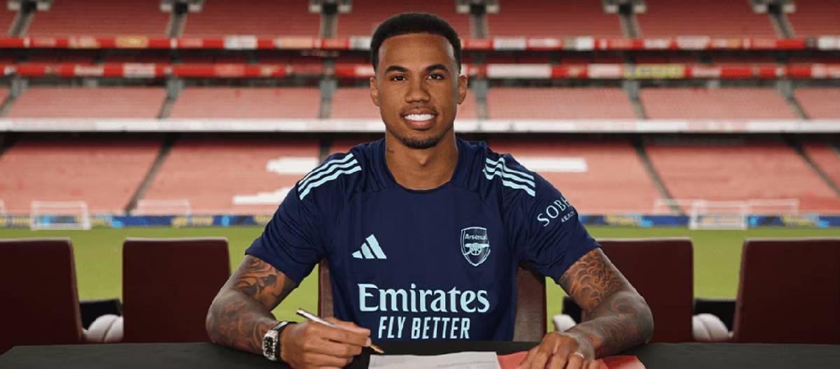 Gabriel dos Santos is proud to have signed a new contract and is delighted to continue playing for Arsenal