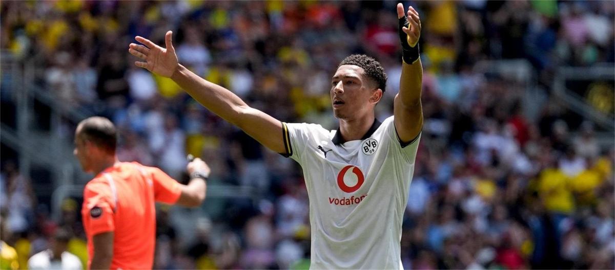 世界球会杯——乔布·贝林厄姆破门　多特蒙德4比3击败马姆洛迪日落