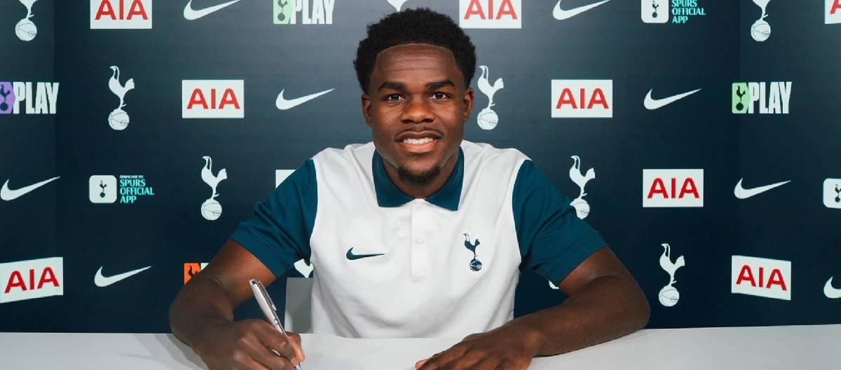 Dante Casanova extends contract with Tottenham Hotspur until 2027