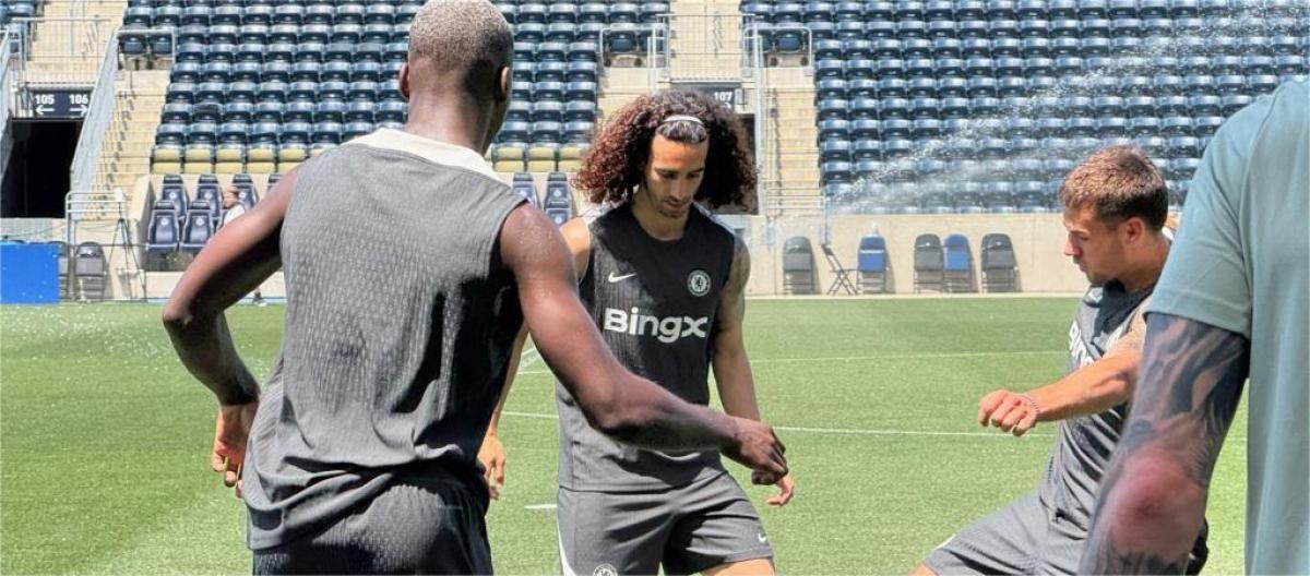 Cucurella enjoys helping new teammates adapt to the team
