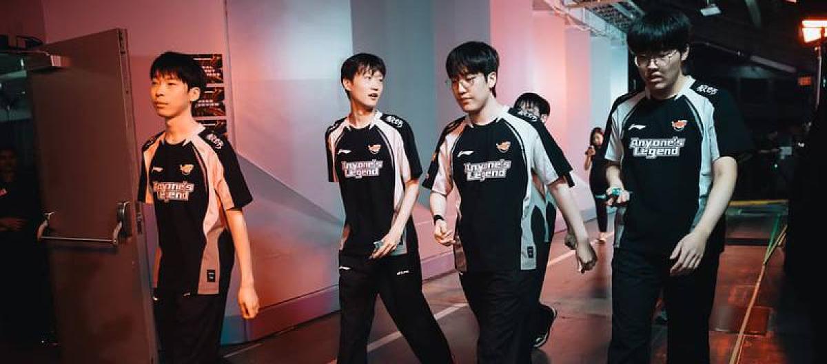 AL swept BLG and advanced to the MSI loser finals, where they will face T1