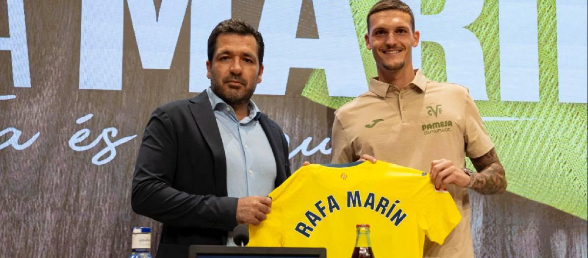 Rafa Marin: Thank you for the club's trust in me. I look forward to working with the team to achieve our goals.