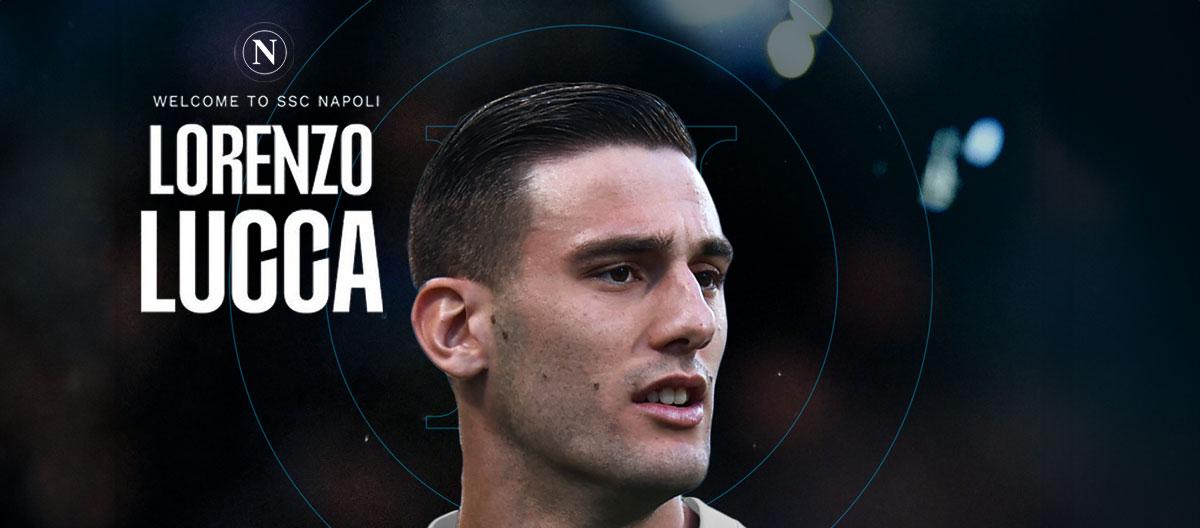 Udinese's Italy international center forward Lorenzo Lucca joins Napoli on-loan..