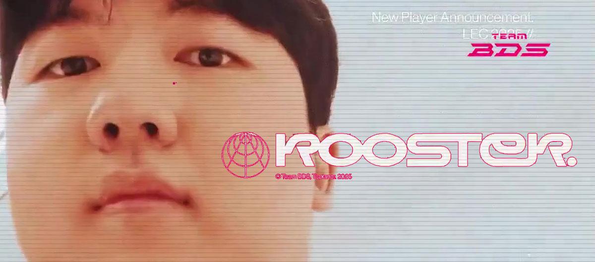 Team BDS officially announced the signing of Hanhwa Life Esport (HLE)'s top laner Rooster..