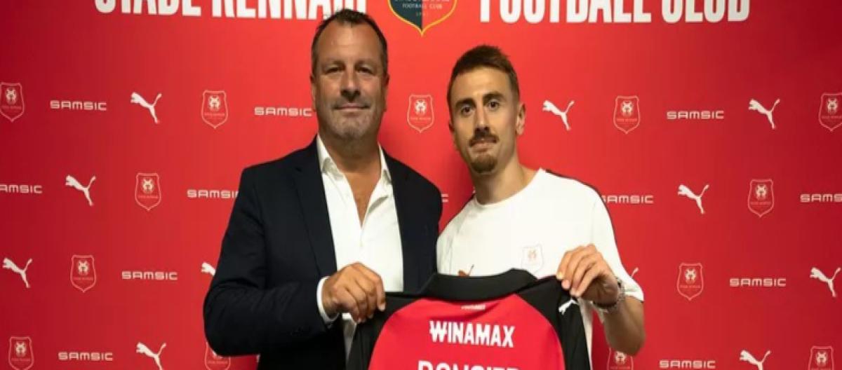 Marseille midfielder Valentin Longier officially joined Rennes for a transfer fee of 5.5 million euros