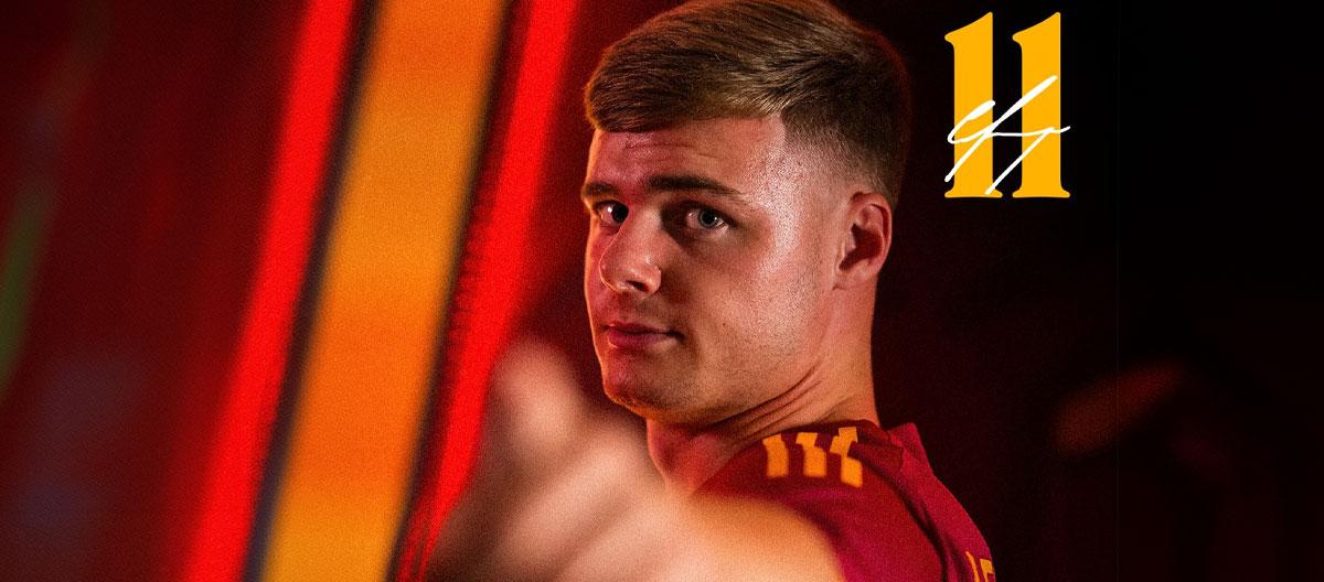 Brighton's Ireland international center forward wonderkid Evan Ferguson joins Roma on-loan..