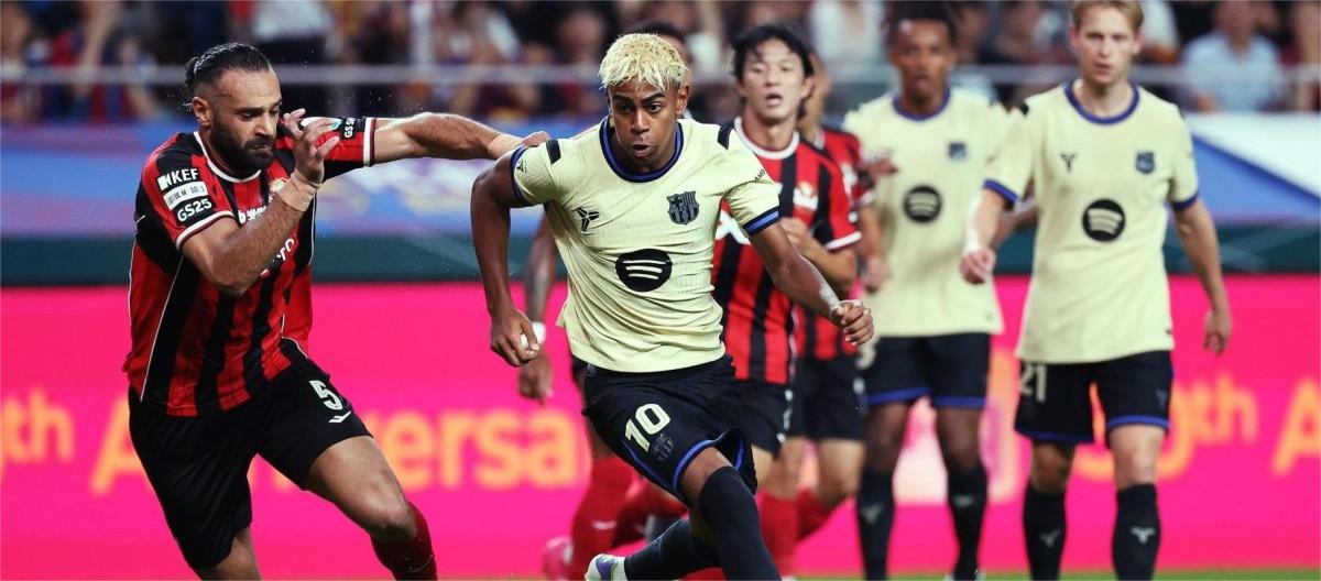 Friendly match - Yamal scored twice as Barcelona defeated FC Seoul 7-3
