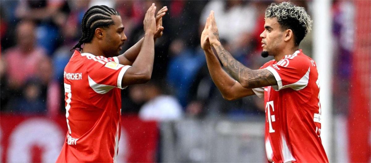 Gnabry praised Diaz as a very hard-working player