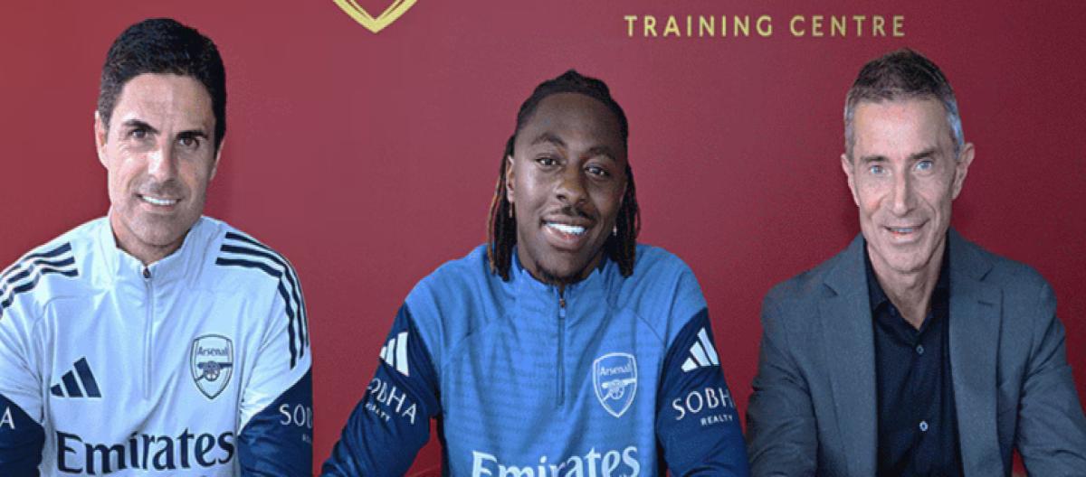 阿森纳官宣签下水晶宫攻击手埃泽，总价6750万英镑