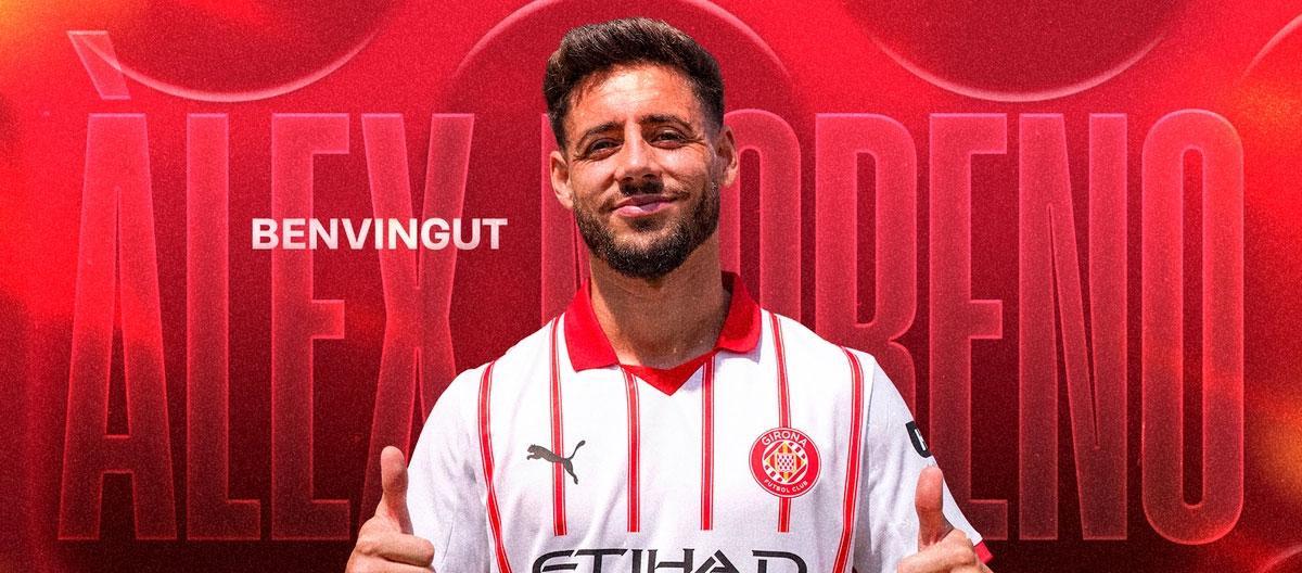 Aston Villa's Spanish left-wing back Àlex Moreno joins Girona on a free transfer..