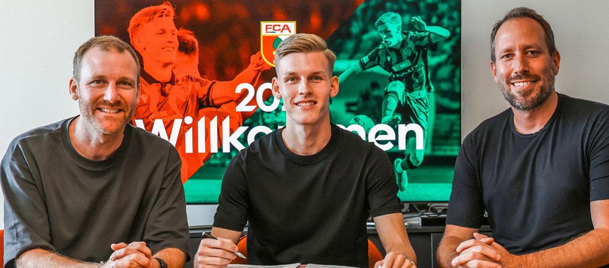 奥格斯堡官宣从巴塞尔签下德国U21国脚级边锋安东·卡德..